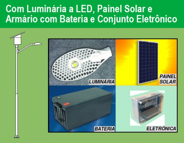 PS50/6 - Poste Solar 50W