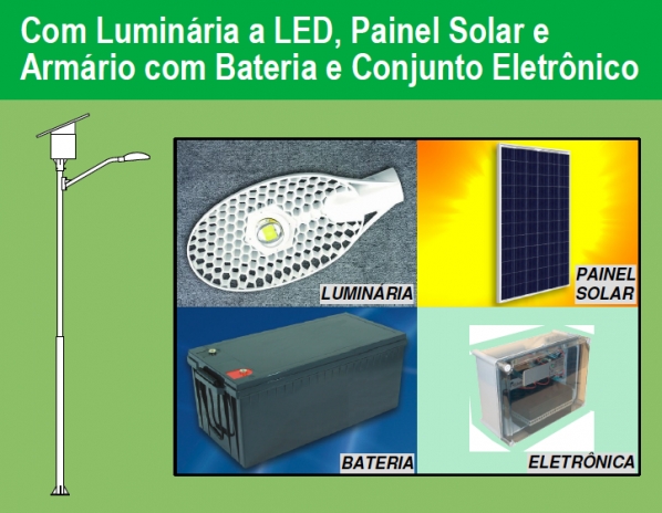 PS50/6 - Poste Solar 50W