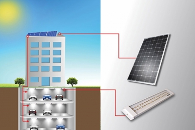 JF200 - Sistema de Iluminação com Gerador Fotovoltaico